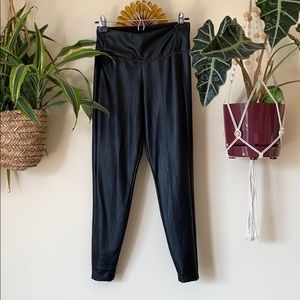 Athleta Faux Leather Leggings